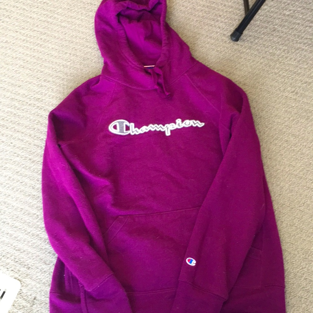 Purple CHAMPION hoodie